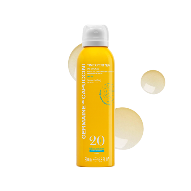 Масло для экспресс-загара тела SPF20 / TimExpert Sun Oil Bronze Express Suntan Oil SPF20